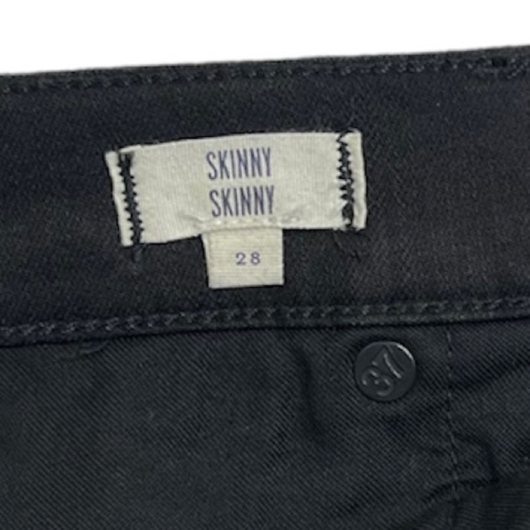 Madewell 8” Skinny Jeans in Trent Wash The Knee Rip Edition - sz 28 - Picture 11 of 11